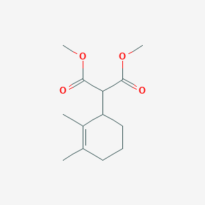 Dimethyl (2,3-dimethylcyclohex-2-en-1-yl)propanedioate