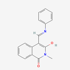 4-(Anilinomethylidene)-2-methylisoquinoline-1,3(2H,4H)-dione