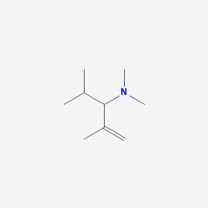 molecular formula C9H19N B15462280 N,N,2,4-Tetramethylpent-1-en-3-amine CAS No. 61308-07-4