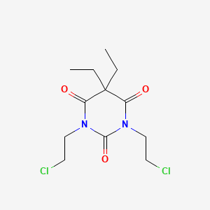 1,3-Bis(2-chloroethyl)-5,5-diethylpyrimidine-2,4,6(1H,3H,5H)-trione