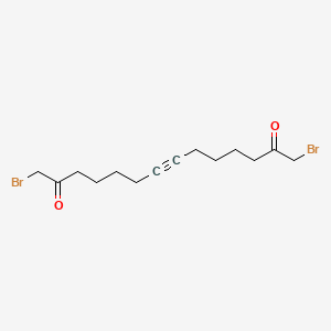 1,14-Dibromotetradec-7-yne-2,13-dione