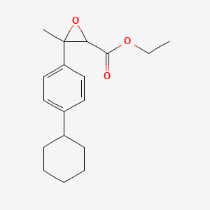 Ethyl 3-(4-cyclohexylphenyl)-3-methyloxirane-2-carboxylate