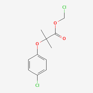 Chloromethyl 2-(4-chlorophenoxy)-2-methylpropanoate