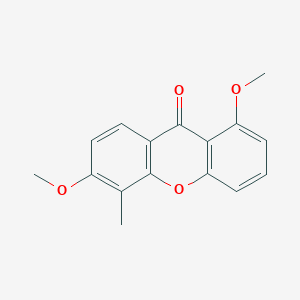 1,6-Dimethoxy-5-methyl-9H-xanthen-9-one