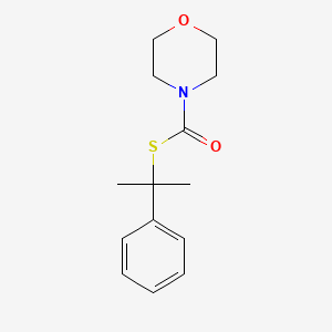 S-(2-Phenylpropan-2-yl) morpholine-4-carbothioate