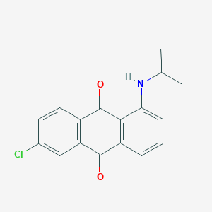 6-Chloro-1-[(propan-2-yl)amino]anthracene-9,10-dione