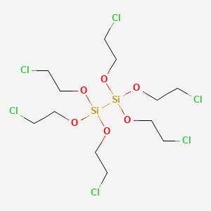 Hexakis(2-chloroethoxy)disilane