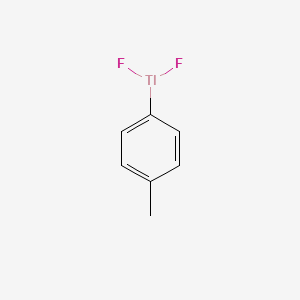 Difluoro(4-methylphenyl)thallane