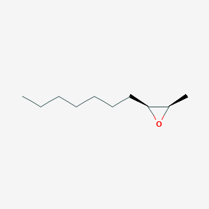 molecular formula C10H20O B15462660 (2S,3R)-2-Heptyl-3-methyloxirane CAS No. 61140-88-3