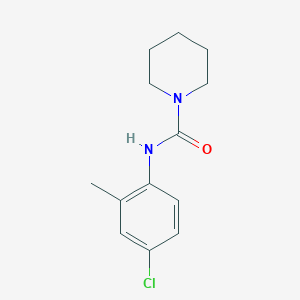 N-(4-chloro-2-methylphenyl)piperidine-1-carboxamide