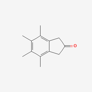 4,5,6,7-tetramethyl-1,3-dihydro-2H-inden-2-one