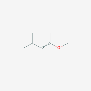 molecular formula C8H16O B15462719 2-Methoxy-3,4-dimethylpent-2-ene CAS No. 61267-95-6