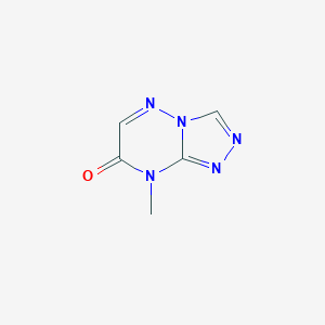 1,2,4-Triazolo[4,3-b][1,2,4]triazin-7(8H)-one, 8-methyl-