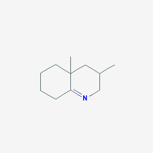 3,4a-Dimethyl-2,3,4,4a,5,6,7,8-octahydroquinoline