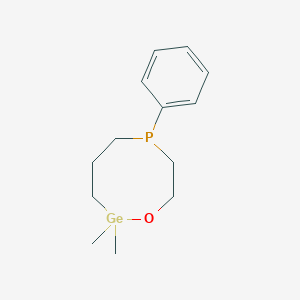 molecular formula C13H21GeOP B15462807 2,2-Dimethyl-6-phenyl-1,6,2-oxaphosphagermocane CAS No. 61357-11-7