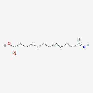 12-Iminododeca-4,8-dienoic acid