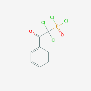 (1,1-Dichloro-2-oxo-2-phenylethyl)phosphonic dichloride