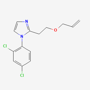 1-(2,4-Dichlorophenyl)-2-{2-[(prop-2-en-1-yl)oxy]ethyl}-1H-imidazole