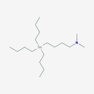 N,N-Dimethyl-4-(tributylstannyl)butan-1-amine