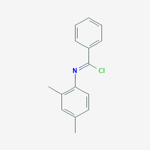 N-(2,4-Dimethylphenyl)benzenecarboximidoyl chloride