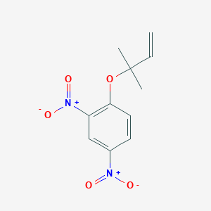 1-[(2-Methylbut-3-en-2-yl)oxy]-2,4-dinitrobenzene