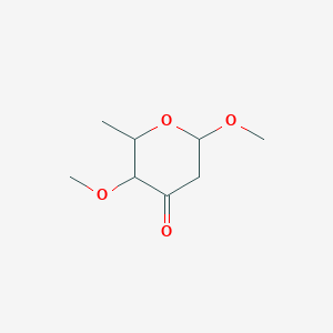 3,6-Dimethoxy-2-methyloxan-4-one