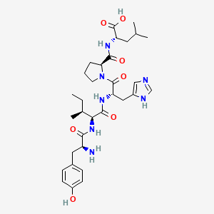 L-Tyrosyl-L-isoleucyl-L-histidyl-L-prolyl-L-leucine