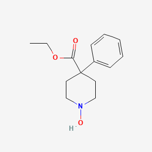 Ethyl 1-hydroxy-4-phenylpiperidine-4-carboxylate