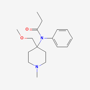 Propanamide, N-[4-(methoxymethyl)-1-methyl-4-piperidinyl]-N-phenyl-