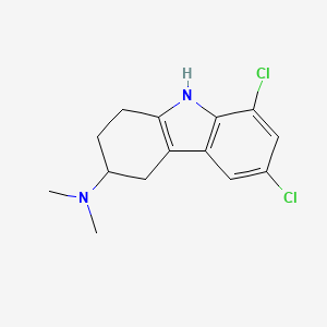 6,8-Dichloro-N,N-dimethyl-2,3,4,9-tetrahydro-1H-carbazol-3-amine