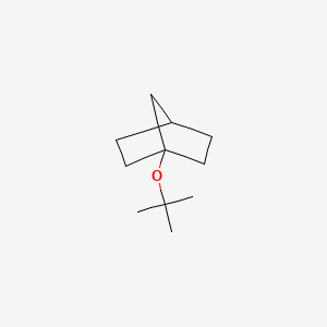 molecular formula C11H20O B15463505 1-tert-Butoxybicyclo[2.2.1]heptane CAS No. 61192-19-6