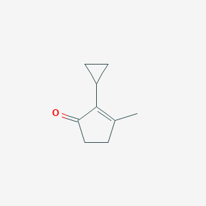 2-Cyclopropyl-3-methylcyclopent-2-en-1-one