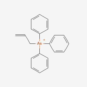 molecular formula C21H20As+ B15463582 Arsonium, triphenyl-2-propenyl- CAS No. 60430-85-5