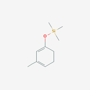 Trimethyl[(3-methylcyclohexa-1,3-dien-1-yl)oxy]silane