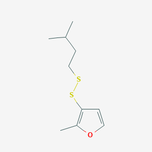 2-Methyl-3-[(3-methylbutyl)disulfanyl]furan