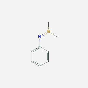 molecular formula C8H11NSi B15463659 1,1-Dimethyl-N-phenylsilanimine CAS No. 59239-77-9