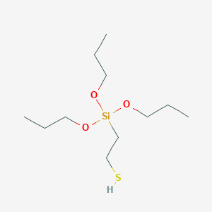 2-(Tripropoxysilyl)ethane-1-thiol