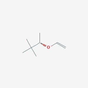 molecular formula C8H16O B15463798 (3S)-3-(Ethenyloxy)-2,2-dimethylbutane CAS No. 60892-17-3