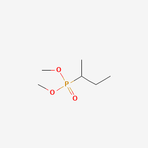 molecular formula C6H15O3P B15463870 Dimethyl butan-2-ylphosphonate CAS No. 59259-31-3