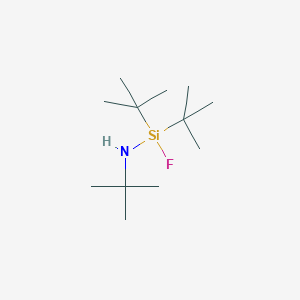 molecular formula C12H28FNSi B15463871 N,1,1-Tri-tert-butyl-1-fluorosilanamine CAS No. 58802-36-1