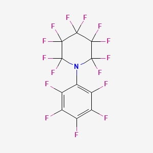 2,2,3,3,4,4,5,5,6,6-Decafluoro-1-(pentafluorophenyl)piperidine