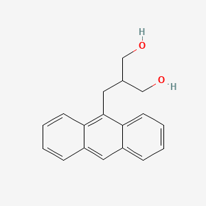 1,3-Propanediol, 2-(9-anthracenylmethyl)-