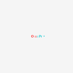 molecular formula OPr+ B15464022 Oxopraseodymium(1+) CAS No. 60531-63-7