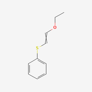 [(2-Ethoxyethenyl)sulfanyl]benzene