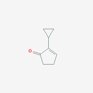 2-Cyclopropylcyclopent-2-en-1-one