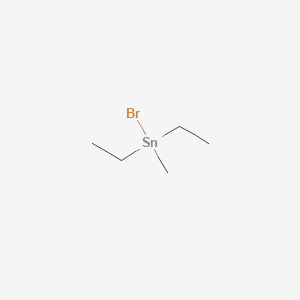 Bromo(diethyl)methylstannane