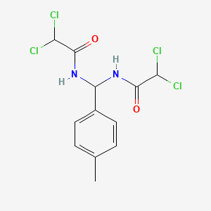 N,N'-[(4-Methylphenyl)methylene]bis(2,2-dichloroacetamide)