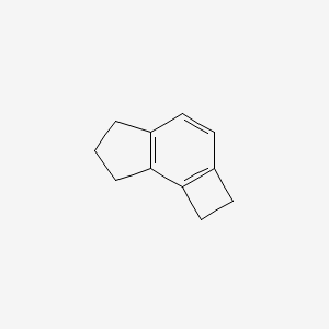 1H-Cyclobut(e)indene, 2,5,6,7-tetrahydro-