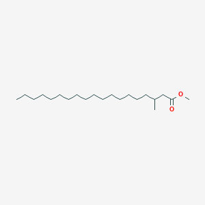 molecular formula C21H42O2 B15464306 Methyl 3-methylnonadecanoate CAS No. 60787-55-5