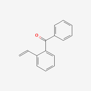 molecular formula C15H12O B15464311 2-Vinylbenzophenone CAS No. 57706-11-3